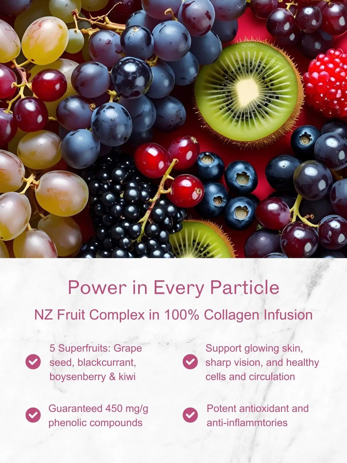 Puraz Collagen Infusion Capsules fruit derived antioxidants