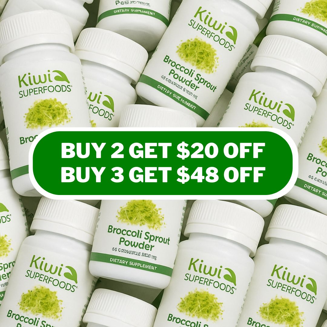 Broccoli sprouts ingredient for Puraz Collagen Infusion Capsules