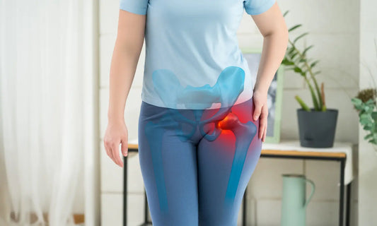 Active New Zealand adult rising from a chair and walking towards a car as part of an everyday hip mobility routine