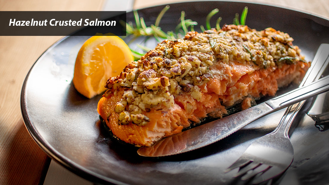 Hazelnut Crusted Salmon