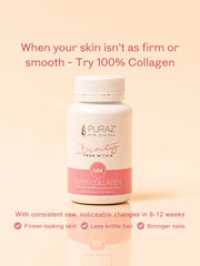 Puraz Collagen Infusion Capsules bottle for skin, hair and nails support