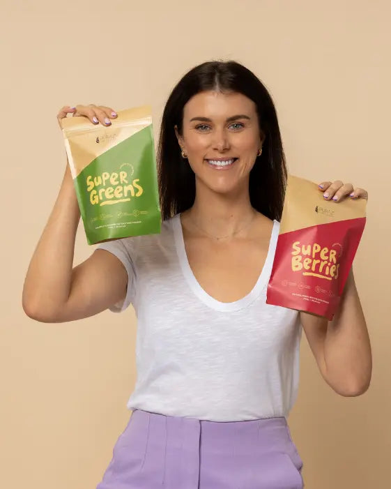 Choose superfood powder, greens or berries