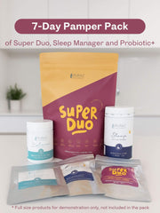 Puraz 7-Day Pamper Pack with collagen, superfoods and sleep support sachets